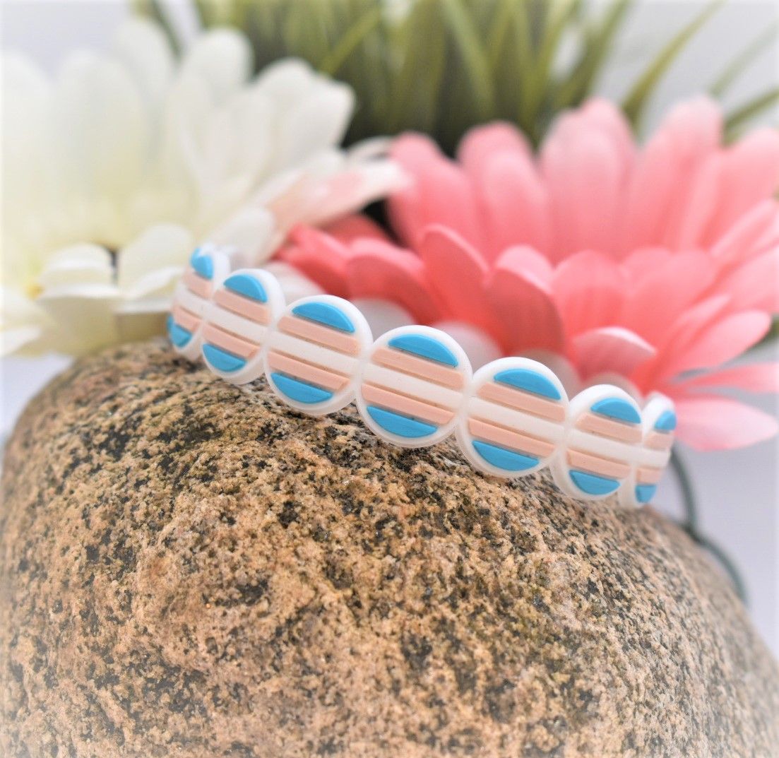 Armband silikon TRANS