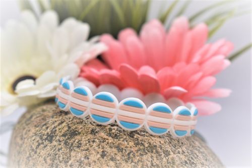 Armband silikon TRANS