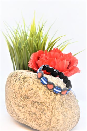 Armband silikon LÄDER