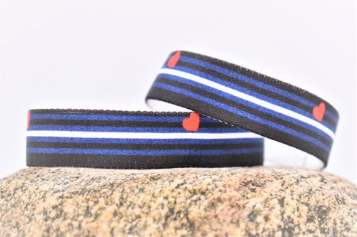 Armband textil LÄDER