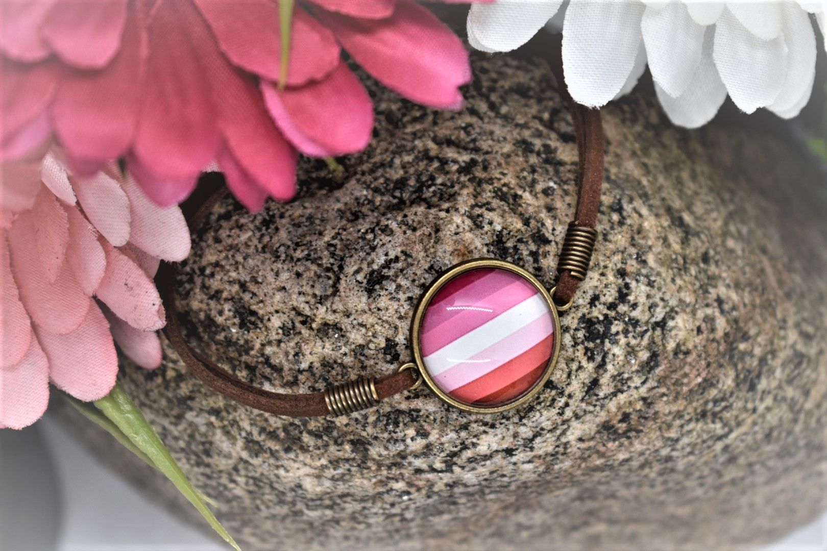 Armband Läder LESBISK