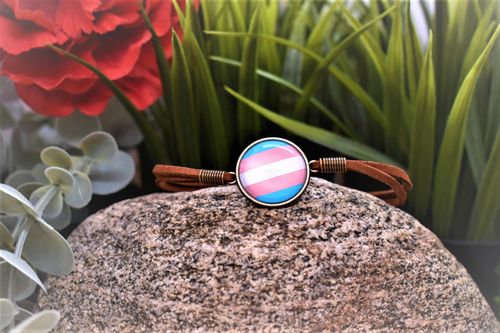 Armband Läder TRANS