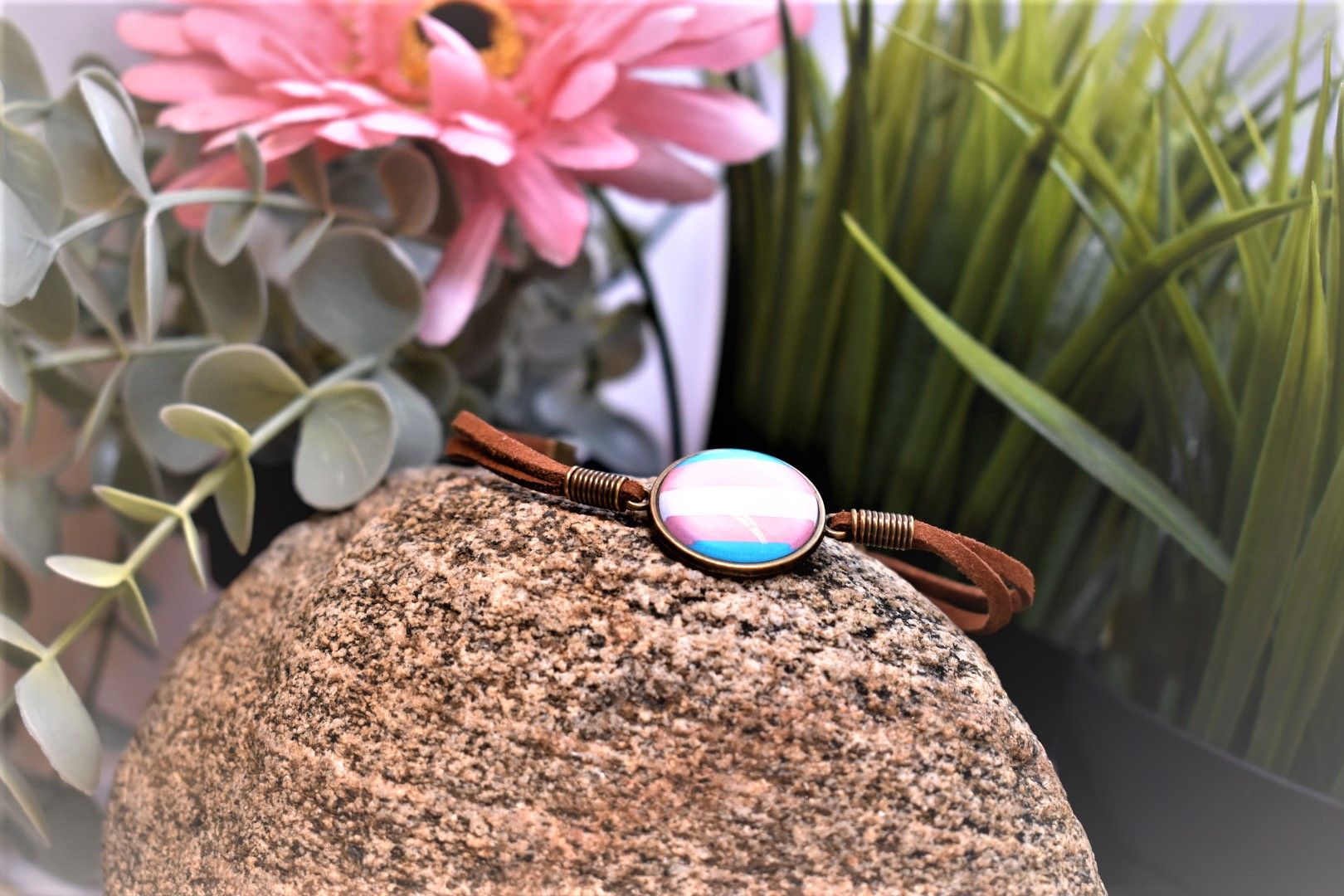Armband Läder TRANS
