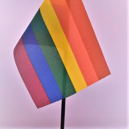 Bordsflagga liten PRIDE