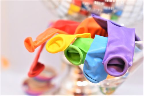 Ballonger i PRIDEFÄRGER 24 pack