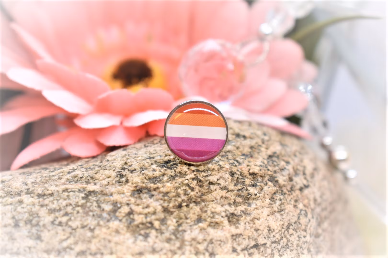 Pin rund LESBIAN SUNSET