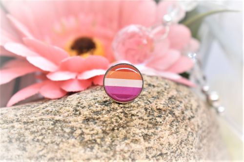 Pin rund LESBIAN SUNSET