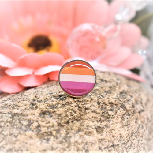 Pin rund LESBIAN SUNSET