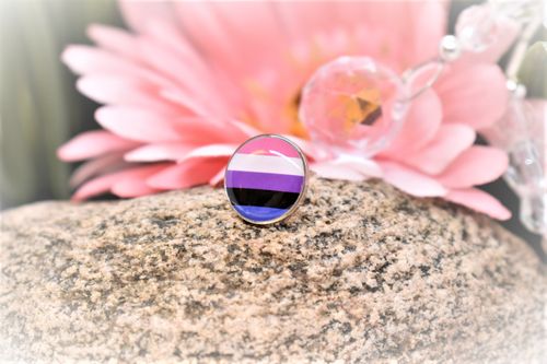Pin rund GENDER FLUID