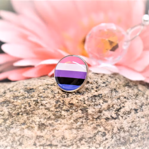 Pin rund GENDER FLUID