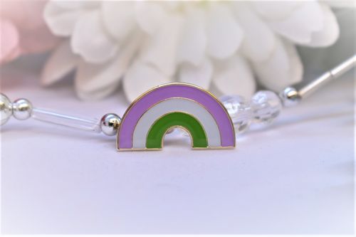 Pin regnbåge GENDER QUEER