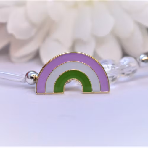 Pin regnbåge GENDER QUEER