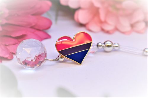 Pin hjärta BISEXUELL