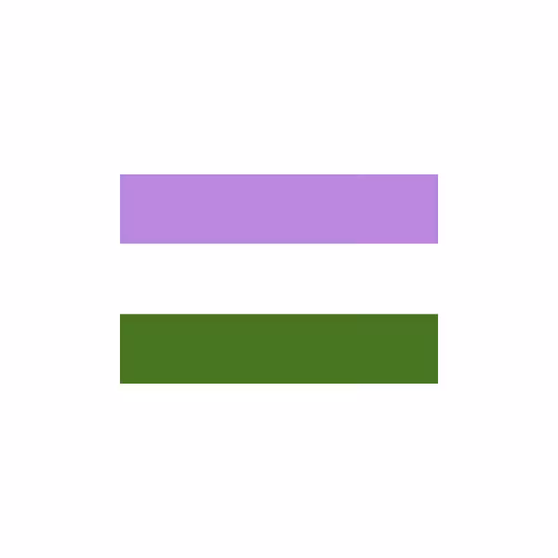 Flagga GENDERQUEER 90 x 150 cm
