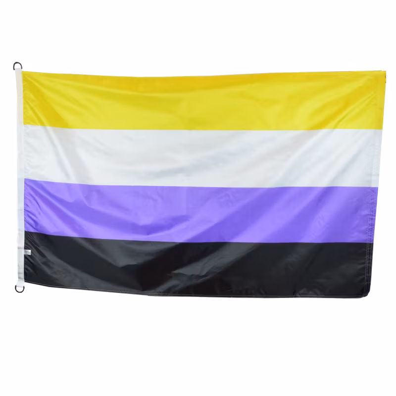 Flagga ICKEBINÄR 90 x 150 cm