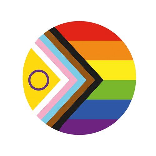 Badge INTERSEX PROGRESS PRIDE