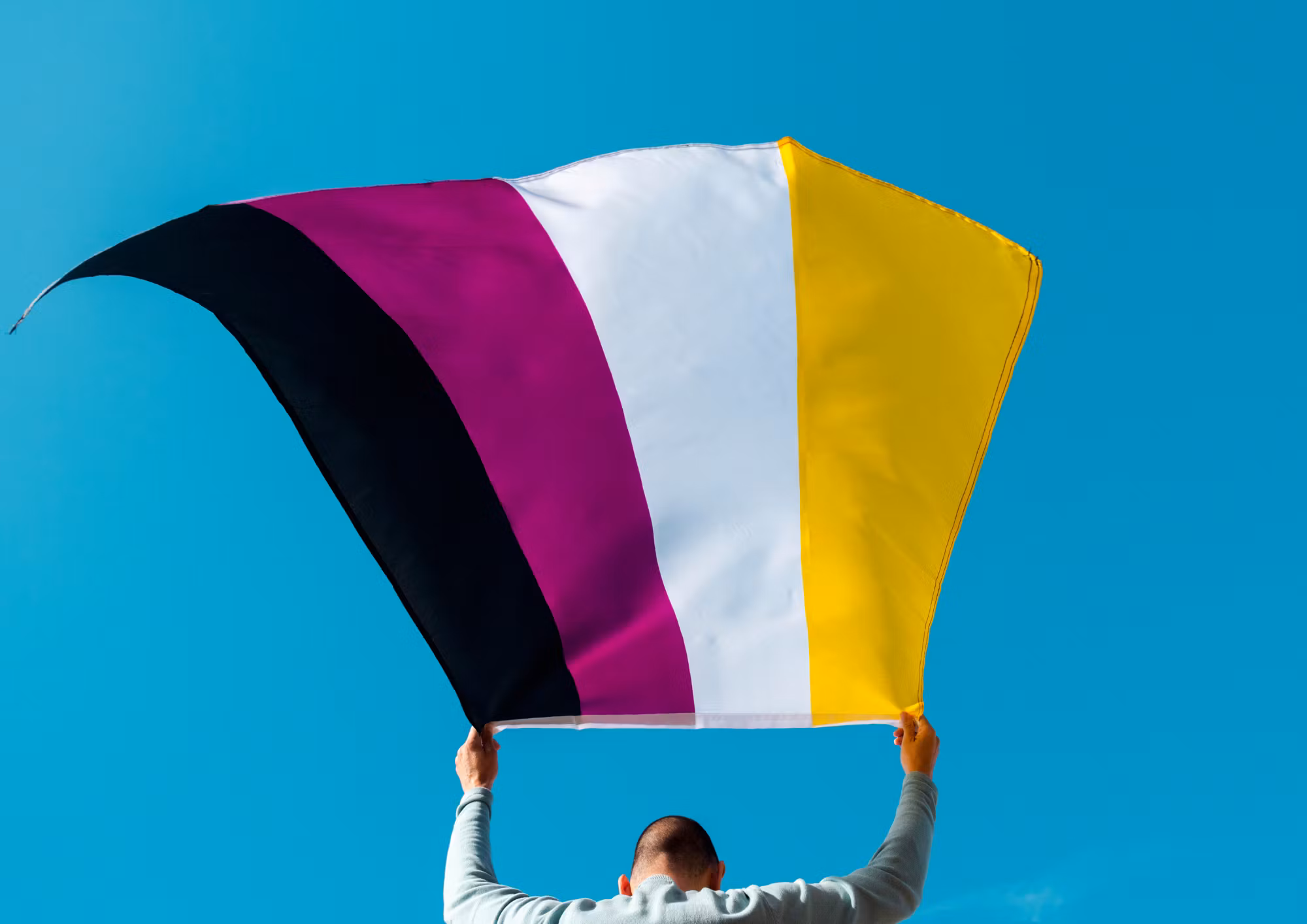 Flagga ICKEBINÄR 90 x 150 cm