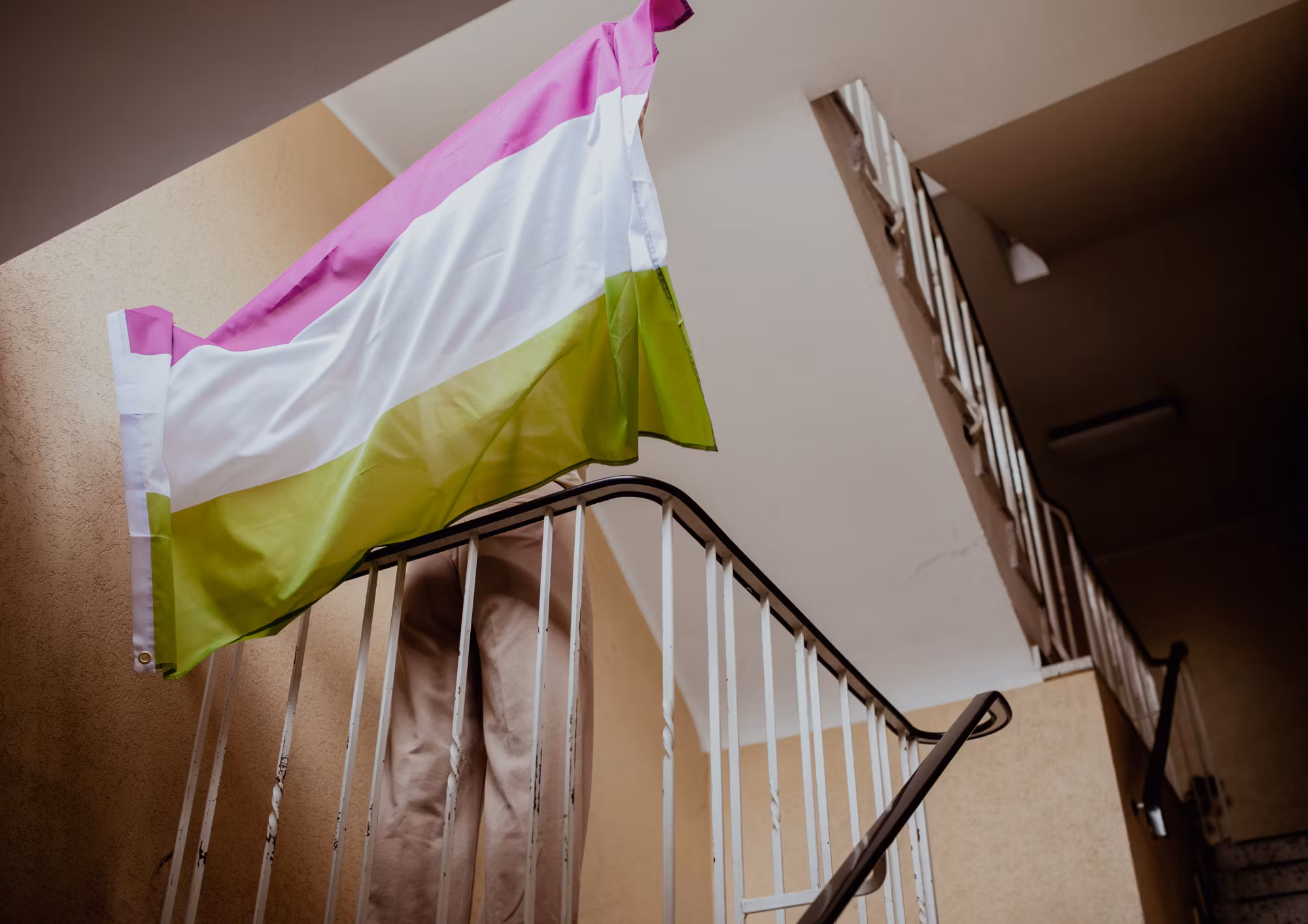 Flagga GENDERQUEER 90 x 150 cm