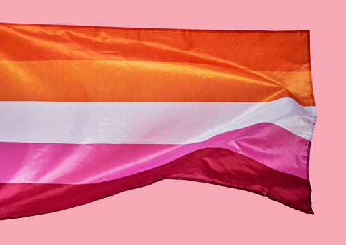 Flagga 90 x 150 cm LESBIAN SUNSET