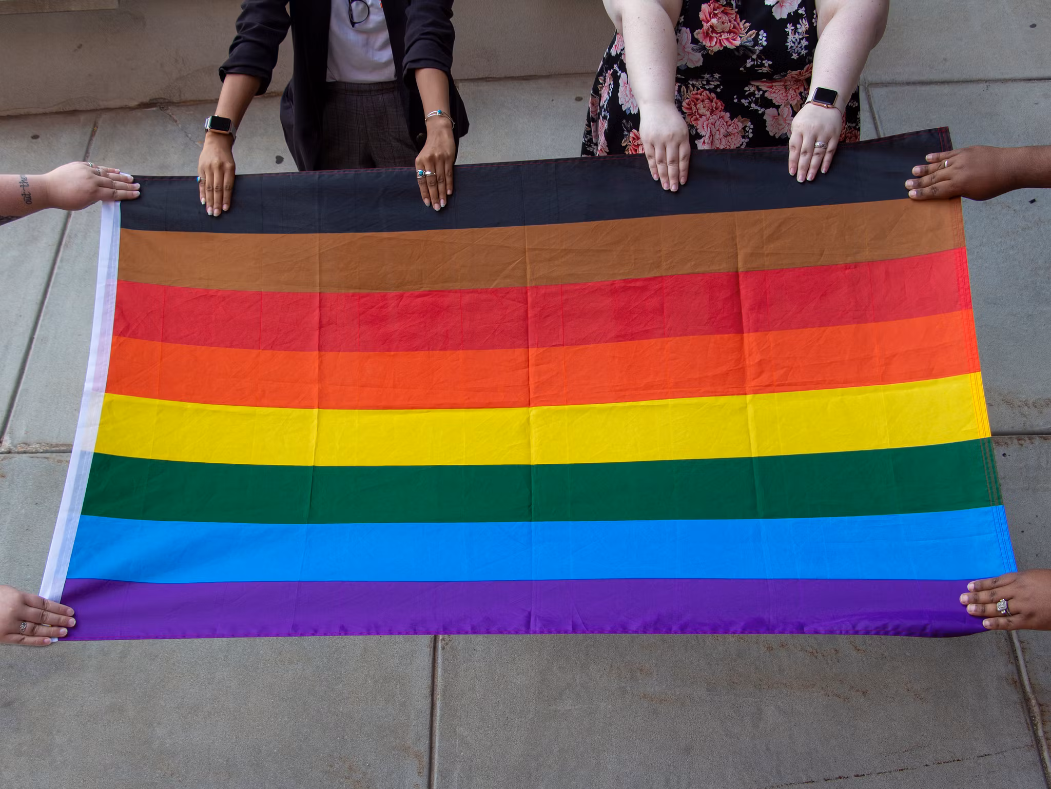 Flagga flaggstång MORE PRIDE 90 x 150 cm
