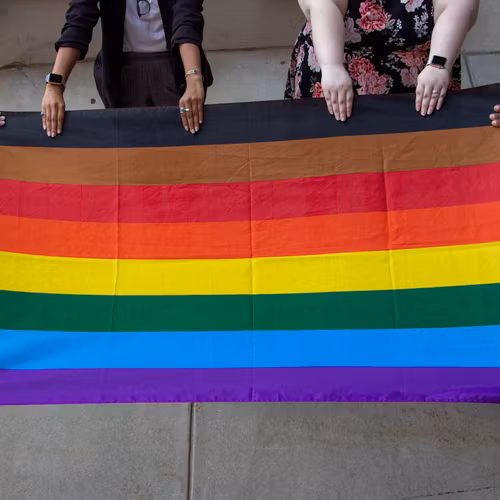 Flagga flaggstång MORE PRIDE 90 x 150 cm