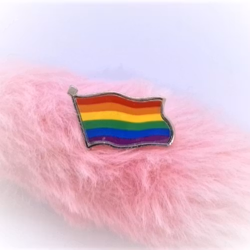 Pin liten flagga PRIDE