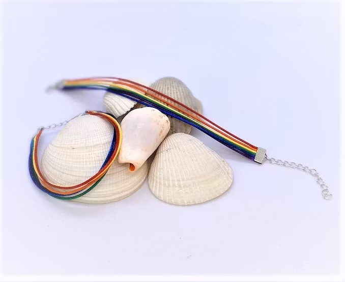 Pridearmband - Trådar