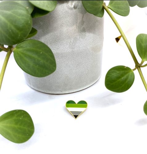 Pin hjärta AROMANTISK