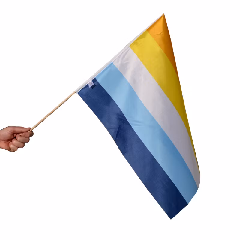 Flagga på pinne 40 x 60 cm AROACE