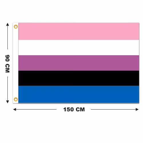 Flagga GENDERFLUID 90 x 150 cm