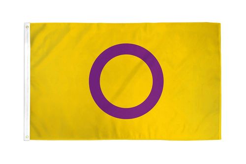 Flagga 90 x 150 cm INTERSEX