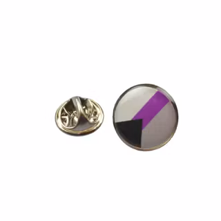 Pin rund Demisexuell