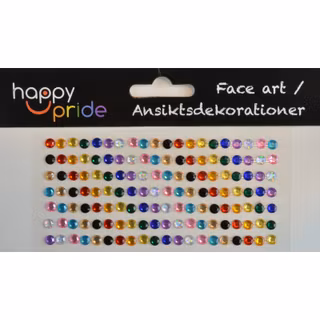 Face Jewels - Stora rhinestones
