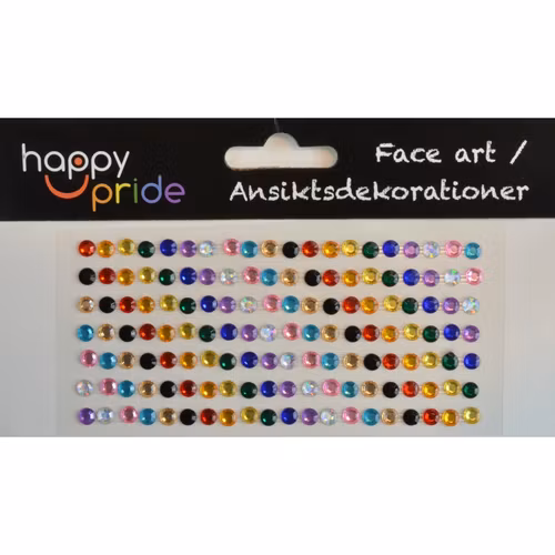 Face Jewels - Stora rhinestones