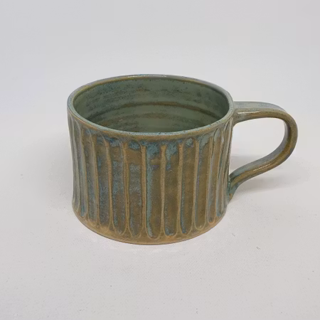 Kaffekopp Mathilde "blå lagun"