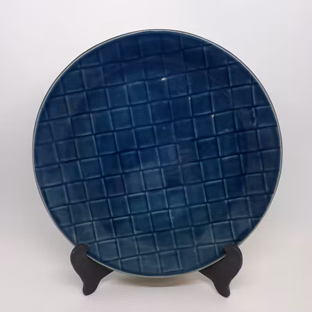 Tallrik Ruta "indigo"