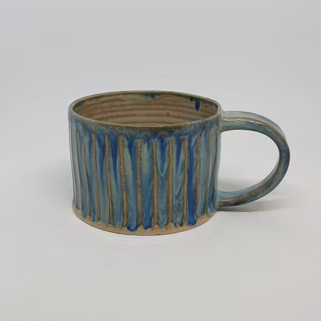Kaffekopp Mathilde "mörkblå"