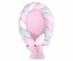 Babynest Vit-Rosa-Mint