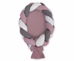 Babynest Pastel Lila-Grå-Antracit