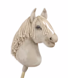 Realistic Super Hobby Horse Premium - Cremello