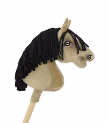 Realistic Super Hobby Horse Premium - Dun
