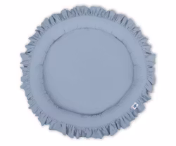 Lekpöl med volang pastel blå
