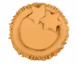 Lekpöl med volang mustard