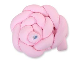 Spjälsängsskydd flätad Rosa