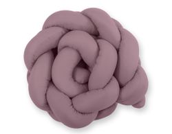 Spjälsängsskydd flätad Pastel Lila