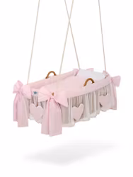 Hängande Babykorg, Rosa