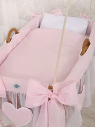 Hängande Babykorg, Rosa