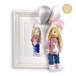 Fin och unik tavla, Handmade, Karina