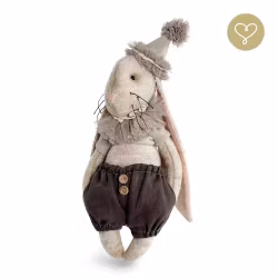 Handgjord Mjuk Kanin, Beige