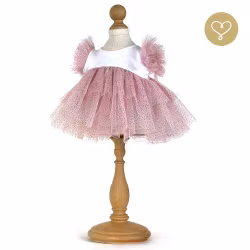 Lulu Dolls, klänning med tyllkjol, rosa, två
